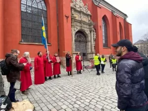 جمعه صلیب (جمعه نیک) در شهر استکهلم سوئد
