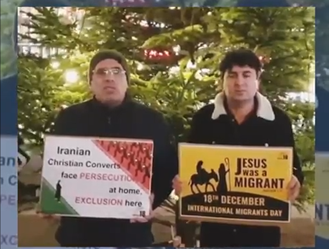 در حال حاضر در حال تماشای این مورد هستید تجمع گروهی از نوکیشان مسیحی به مناسبت روز جهانی مهاجران